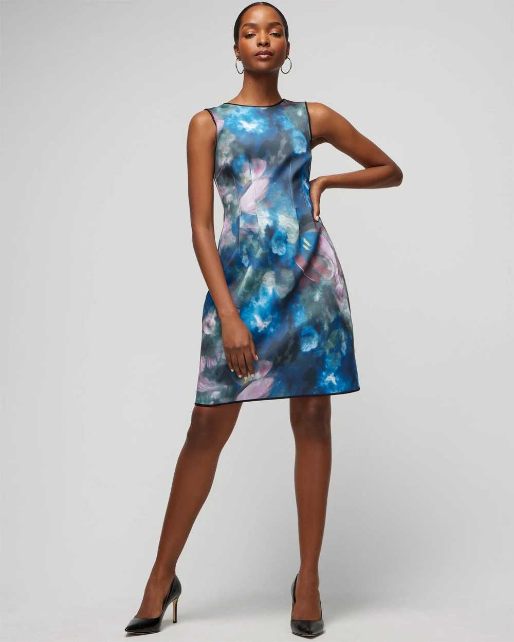 Scuba shop sheath dress